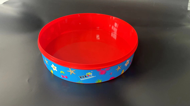 Round basin biscuit box